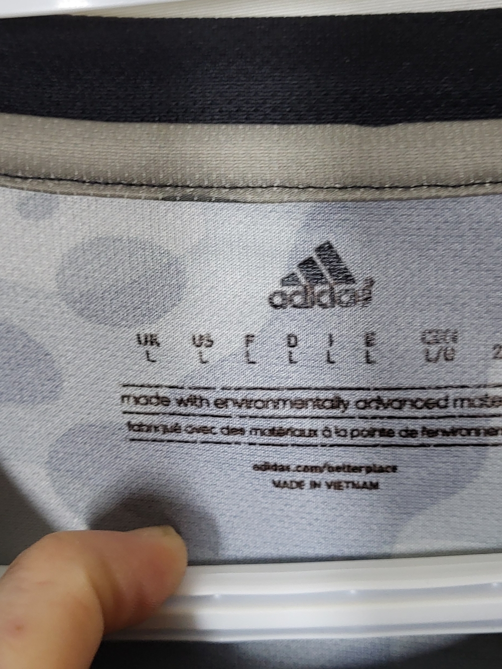 adidas Camo Short Sleeve Performance Tee - Black & Gray & Olive - Picture 5 of 12